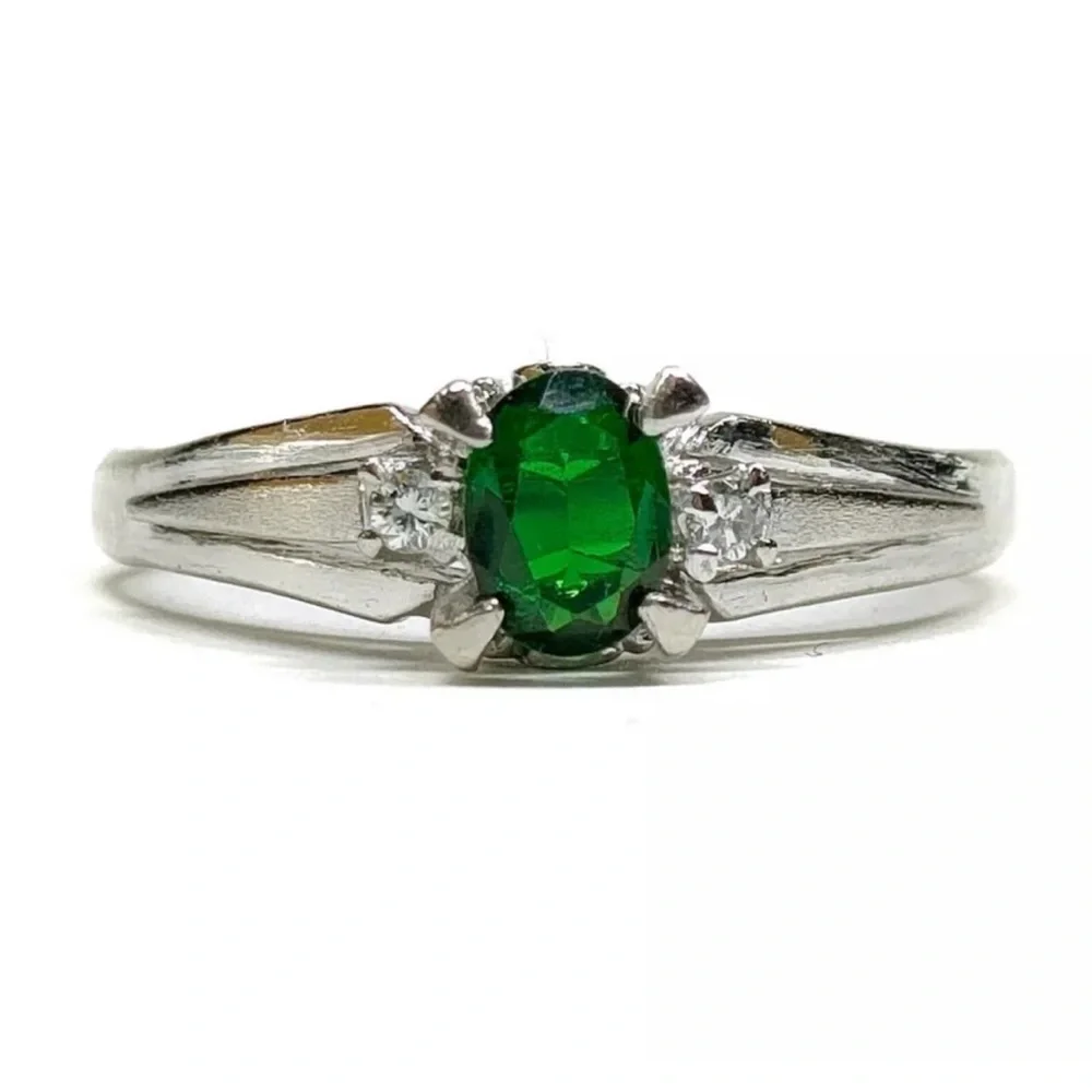 Real solid platinum ring - Picture 1 of 5